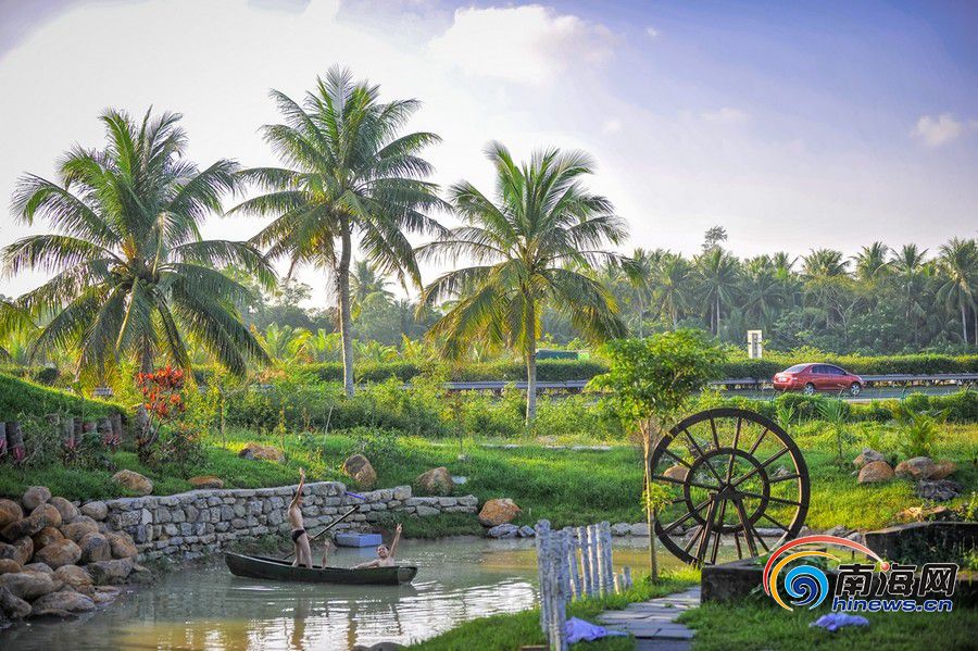 文昌 美麗鄉(xiāng)村 潭牛鎮(zhèn) 大廟村 。海報(bào)集團(tuán)全媒體中心記者 袁琛攝.jpg